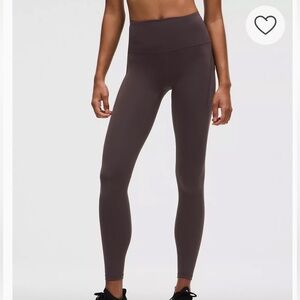 LULULEMON WONDER TRAIN LEGGING IN SEQUOIA